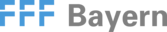 Das Bild zeigt das Logo mit drei blauen Formen das typischerweise zum Landesamt für Finanzen Bayern gehört.