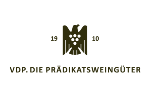 Der Text im Bild lautet: VDP. DIE PRÄDIKATSWEINGÜTER.