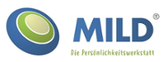 Der Text im Bild lautet: MILD – Die Persönlichkeitswerkstatt.