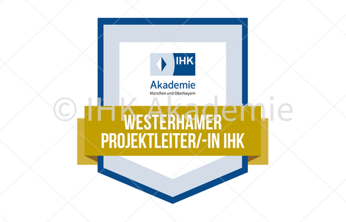 Darstellung des Open Badges zum/zur Westerhamer Projektleiter/-in IHK.