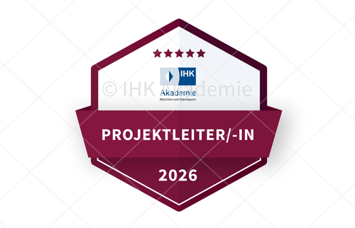Darstellung des Open Badges zum/zur Westerhamer Projektleiter/-in IHK.