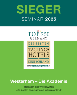 IHK Akademie Westerham ausgezeichnet als bestes Seminarhotel Deutschlands