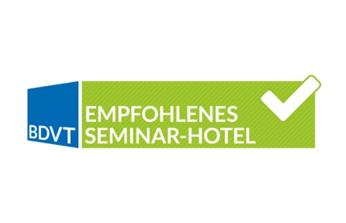 BDVT-Auszeichnung Empfohlenes Seminarhotel der Akademie Westerham für Trainer, Berater und Coaches